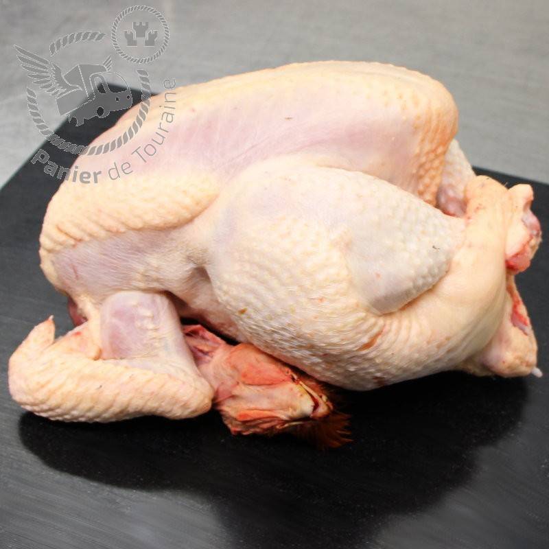 Chapon De Poulet Fermier Kg Plein Air Pr T Cuire Avec Abats