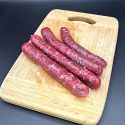 Saucisses natures de boeuf Limousin BIO sans additif 340g